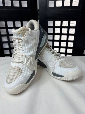 🤍 Wilson Rush Pro Ace Tennis Shoes Women's 8.5 White Gray Court Lace Up 🤍